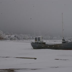 Icy marina